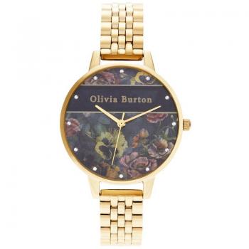 Ladies Olivia Burton Pale Gold Stainless Steel Quartz Bracelet Watch