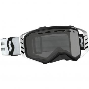 Scott Prospect Enduro MX Goggle Cross/MTB Gafas Negro/Blanco/Light Sensitive gris