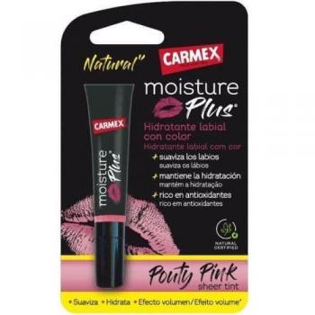 Carmex Moisture Plus Bálsamo Labial Hidratante con Color Pink