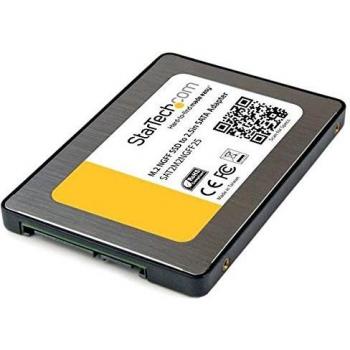 The product is a M.2 to SATA adapter, which allows an M.2 solid state drive (SSD) to be connected and used like a standard 2.5-inch SATA III SSD. The specific name for this product from StarTech