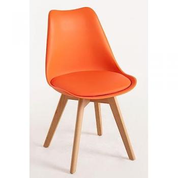 Pack 2 Sillas Comedor Synk Basic - Naranja
