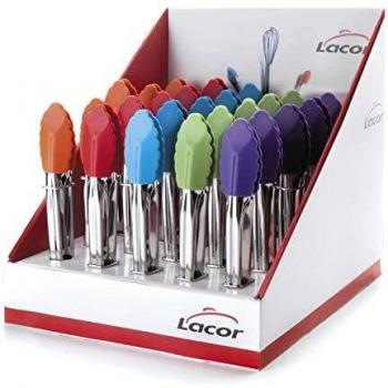 Set de 25 Pinzas Multiusos de Silicona Lacor en Caja Display