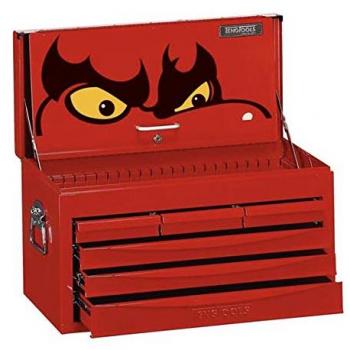 Cofre de herramientas Teng Tools TC806SV con 6 cajones y destornilladores TT917N