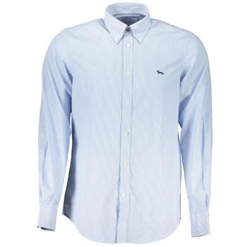Harmont & Blaine Multicolor Striped Long Sleeved Regular Fit Cotton Shirt - XXL