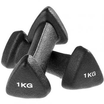 Ultrasport 331100000111 - Mancuernas suaves de gimnasia, antideslizantes, 2 x 1 kg