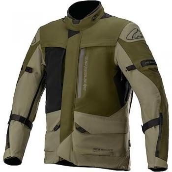 Chaqueta textil para motocicleta Alpinestars Altamira Gore-Tex impermeable verde foresta tamaño L