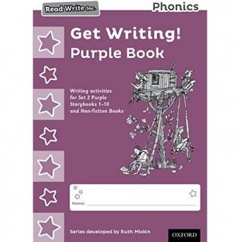 Read Write Inc - Phonics Set 2 Purple Get Writing! Libros Pack de 10 (Tapa blanda)