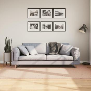 Alfombra de pelo corto suave y lavable vidaXL HUARTE 140x200 cm Color Antracita, Beige, Crema y más para Sala de Estar, Dormitorio, Habitación, Salón