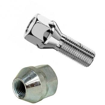 Tornillo de rueda FEBI BILSTEIN 23933 con rosca M12x1.5, longitud 27 mm, cabeza hexagonal, material acero tratado y acabado en zinc