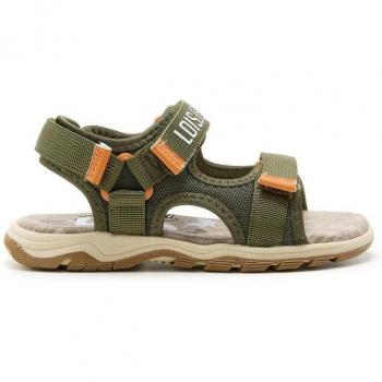 Sandalias de niño Lois 63238 con puntera descubierta y estampado en suela