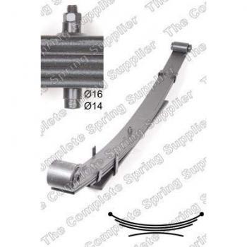 Hoja de resorte LESJÖFORS 6137201 para ejes traseros HYUNDAI H-1 Van