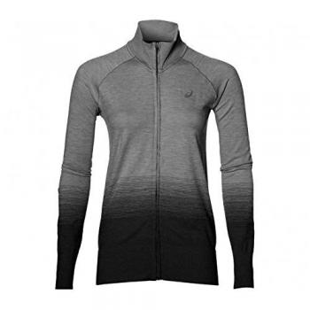 Asics Fuzex Seamless Chaqueta, Mujer, Negro