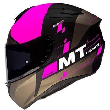 CASCO MT TARGO RIGEL A8 ROSA FLUOR
