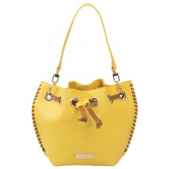 Baldinini Trend Yellow Polyurethane Crossbody Bag