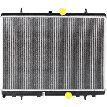 Radiador de Motor RIDEX 470R0152 para PEUGEOT, CITROËN y DS - Refrigeración Eficiente con Aletas Mecánicamente Unidas