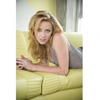 Amber Heard (24x36 inch, 60x90 cm) Silk Poster Seda Cartel PJ1F-3AED