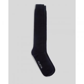 Calcetines de hombre negro tailoring