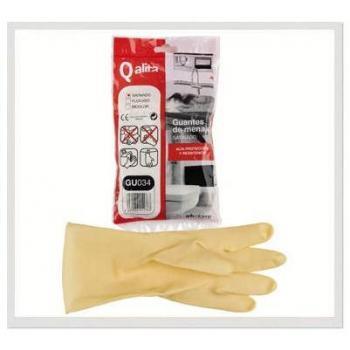 PAQUETE DE 12 PARES GUANTES SATINADO TALLA M QALITA GU033