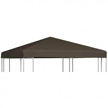 310 g/m² Taupe Gazebo Top Cover 3x3 m