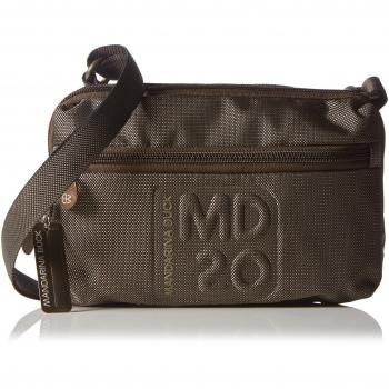 Mandarina Duck MD20 - Bolso bandolera para mujer, color gris