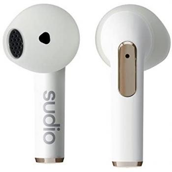 Auriculares Sudio N2 True Wireless Estéreo Bluetooth In-ear Blanco con Micrófono y Carga USB Tipo-C
