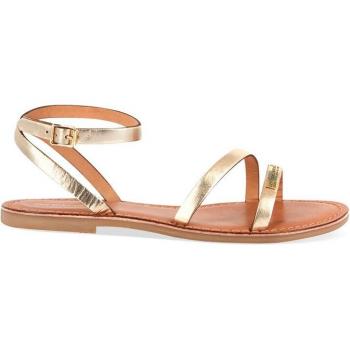 Sandalias de Mujer Les Tropeziennes Modelo Hanak con Cinturón de Cuero Marrón