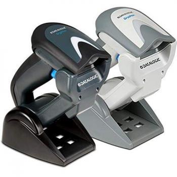 Lector de Código de Barras Datalogic Gryphon GM4132 1D Negro, inalámbrico, tecnología de escaneo láser, rango de lectura hasta 20 metros, soporte para múltiples interfaces (USB, RS-232),