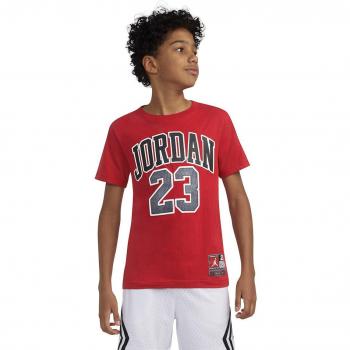 Camiseta Jordan Practice Flight Infantil Roja 10-12 Años