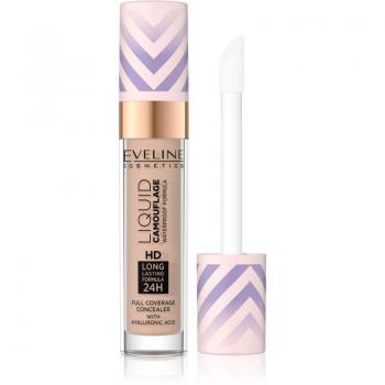 Eveline Cosmetics Liquid Camouflage Waterproof Concealer with Hyaluronic Acid Shade 06 7.5 ml