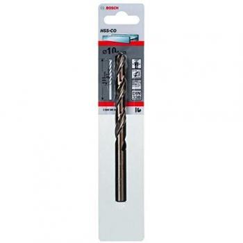 Bosch 2 608 585 864 - Brocas metálicas HSS-Co,Gris / Dorado, DIN 338