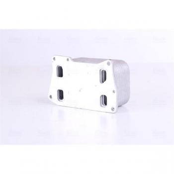 Enfriador de aceite NISSENS 91274 con intercambiador de calor, diseño compacto, alta eficiencia térmica, fabricado en aluminio y compatible con una amplia gama de vehículos