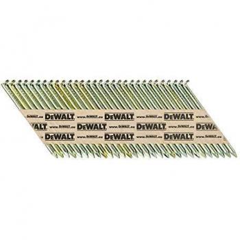 DeWalt DNPT2863G12Z DNPT2863G12Z-Cabeza Pulida galvanizada 2.8x63mm, Multicolor