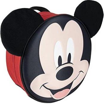 CERDÁ LIFE'S LITTLE MOMENTS, Mochila Infantil 3D de Mickey-Licencia Oficial Disney para Niños, Negro, Especialmente recomendada 2-6 años