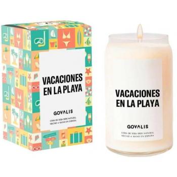 Vela Perfumada GOVALIS Vacaciones en la Playa (500 g)