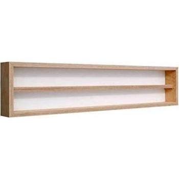 Pihami - Vitrina de coleccionista 2HE Escala H0. & N Märklin Estantería Abedul, 60 cm)