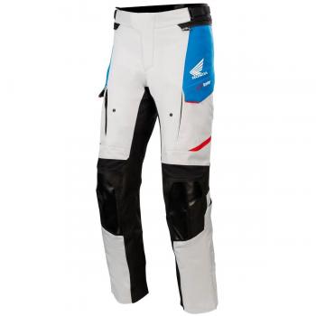 Pantalones Textiles Alpinestars Honda Andes V3 Drystar® Gris/ Azul/ Rojo Talla S
