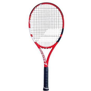 BABOLAT Boost S Strung Raqueta, Adultos Unisex, Rouge Noir Blanc