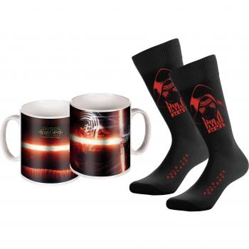 Star Wars episodio 7 Kylo Ren taza y calcetines Set