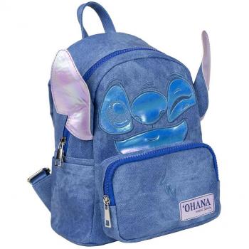 Mochila Casual Moda Aplicaciones Stitch