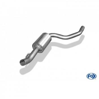Silenciador Intermedio Fox para Alfa Romeo 147