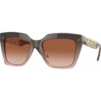 Versace VE4418 533213 Women's Square Brown Sunglasses Size 56