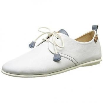 Pikolinos Calabria 917-7123 - Zapatos de Cordones para Mujer, color blanco