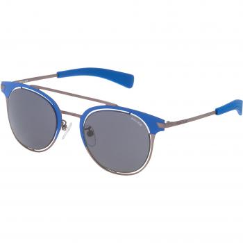 Police Men's Sunglasses SPL158-4901AQ Ø 49 mm Blue/Gunmetal Grey