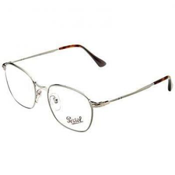 Persol 0PO2450V Monturas de gafas, Rectangulares, 50, Gunmetal