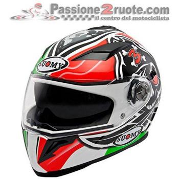 casco Suomy Gun Wind verde T-M