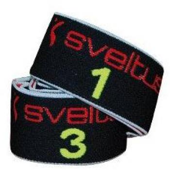 Sveltus 15 kg Black Resistance Band with Poster