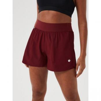 Björn Borg Red Ace 2-in-1 Tennis Shorts for Women, XS