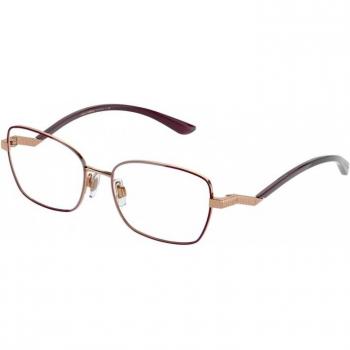 Dolce & Gabbana DG1334 1351 Women's Square Gold Eyeglasses