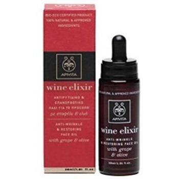 Apivita - Aceiinfusión facial antiarrugas & reestructurante con uva & oliva wine elixir