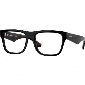 Burberry BE2411 4121 Men's Eyeglasses Black Size 55 - Frame Only, Blue Light Block Available